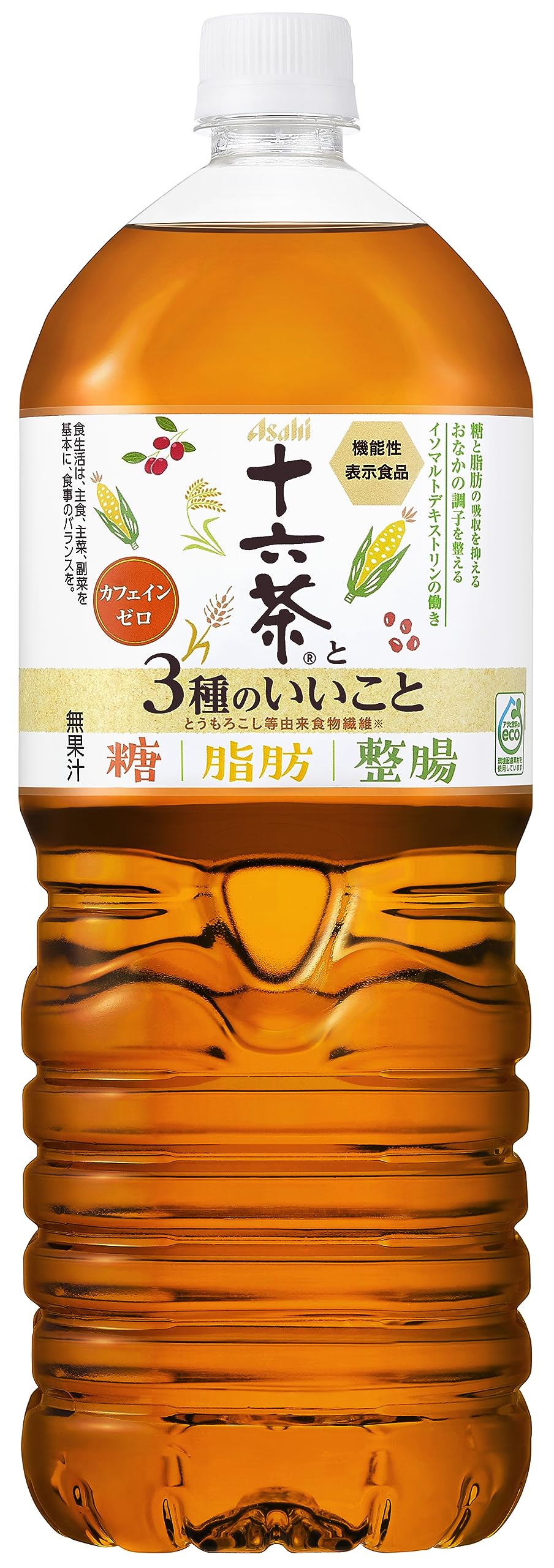 

Asahi Beverages Jurokucha and 3 Good Things 2000ml x 6 bottles [Tea] [Caffeine-free] [Food with functional claims] [Suppresses absorption of sugar