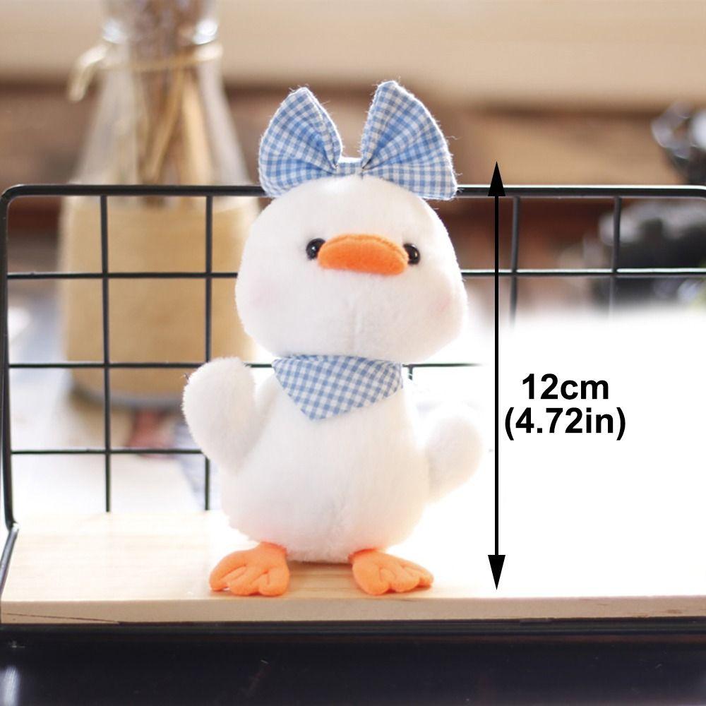 Animals Duck Bag Pendant Soft Fluffty Animal Doll Kawaii School Bag Pendant