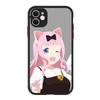 Liebe ist Krieg Anime Fujiwara Kaguya Luxus Mattes Handyhülle Für iPhone 13 14 12 11 Pro Max XR XS X 7 8 Plus Silikon Bumper Hülle