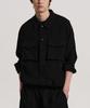 Connect Kinloch Crinkle Seersucker Shacket (Black)