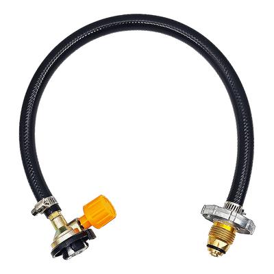 One Piece Cassette Gas Refill Adapter for Easy Propane Cylinder Inflation Perfect for Camping and Outdoor Adventures