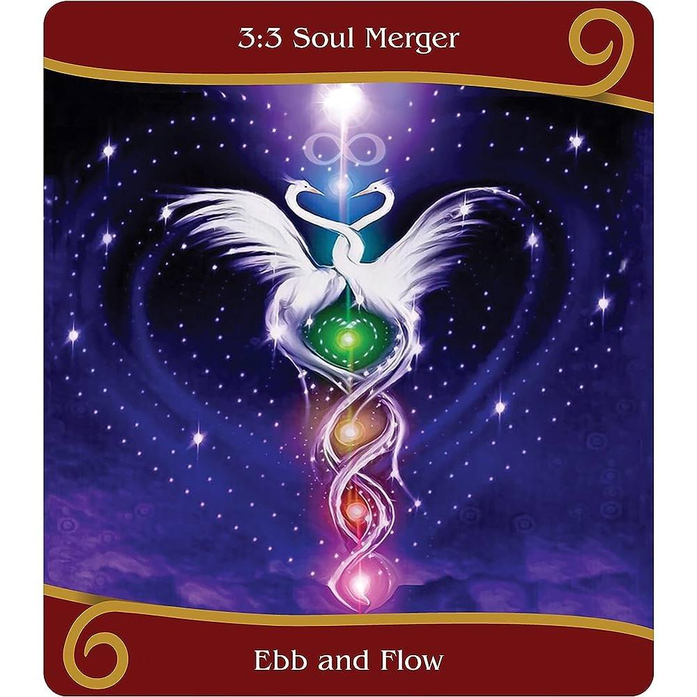 10.4cm X 7.3cm Twin Flame Ascension Take Me Home Oracle Deck A 55-card Deck