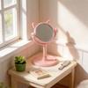 1:12 Scale Doll House Miniature Vanity Mirror With Comb Set For Realistic Scene Setting Decoration Doll Accessories