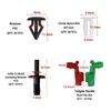 425x Plastic Mixed Car Body Retainer Fastener Clip Assortment+6x Removal Tool