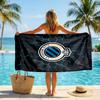 Club Brugge FC print Quick Dry Beach Towel Microfiber Absorbent Portable Travel Swimming Towel