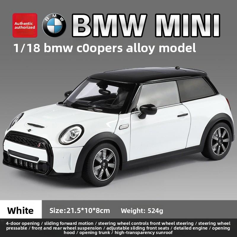

Officially Licensed Simulation 1:18 Scale MINI Cooper Alloy Car Model Collection Miniature Voiture Boyfriend Gift Toy Vehicle