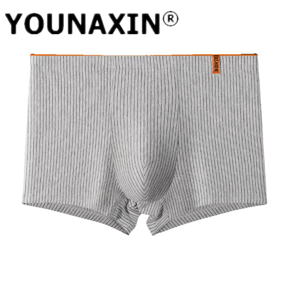 

Мужское нижнее белье большого размера, хлопковые боксеры, молодежные модные летние трусы-боксеры для мальчиков L XL 2XL 3XL 4XL 5XL 5XL светло-серый