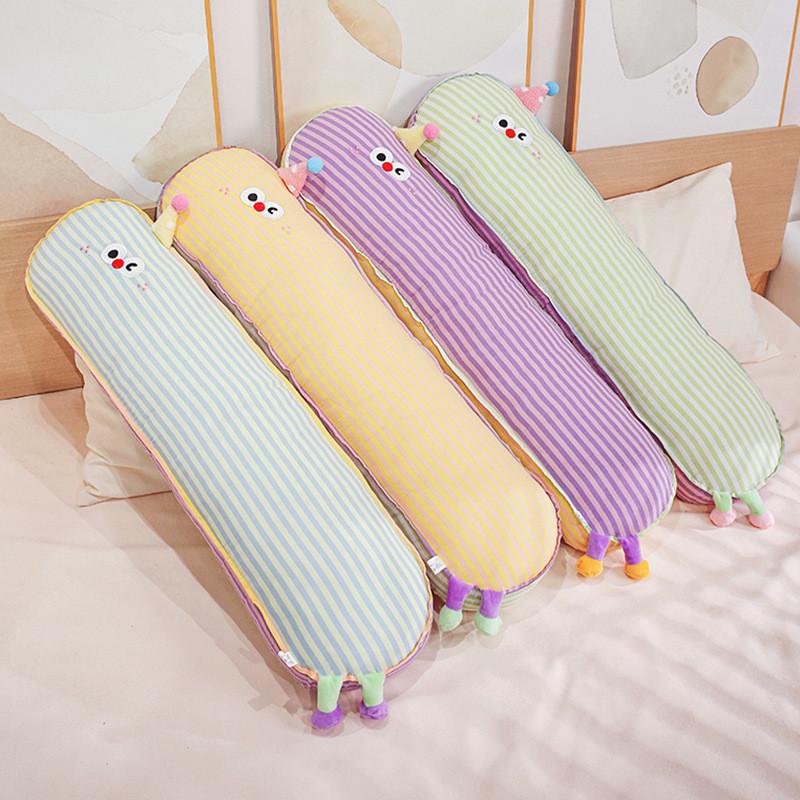 Fabric Body Soft Plush Toy Pillow With Cartoon Print For Side Sleepers Doll Gift