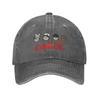Gorillazs Band Sun Baseball Cap  Casual Unisex-Teens Washed Trucker Hat Dropshipping Tennis Skate Snapback Cap Birthday Present