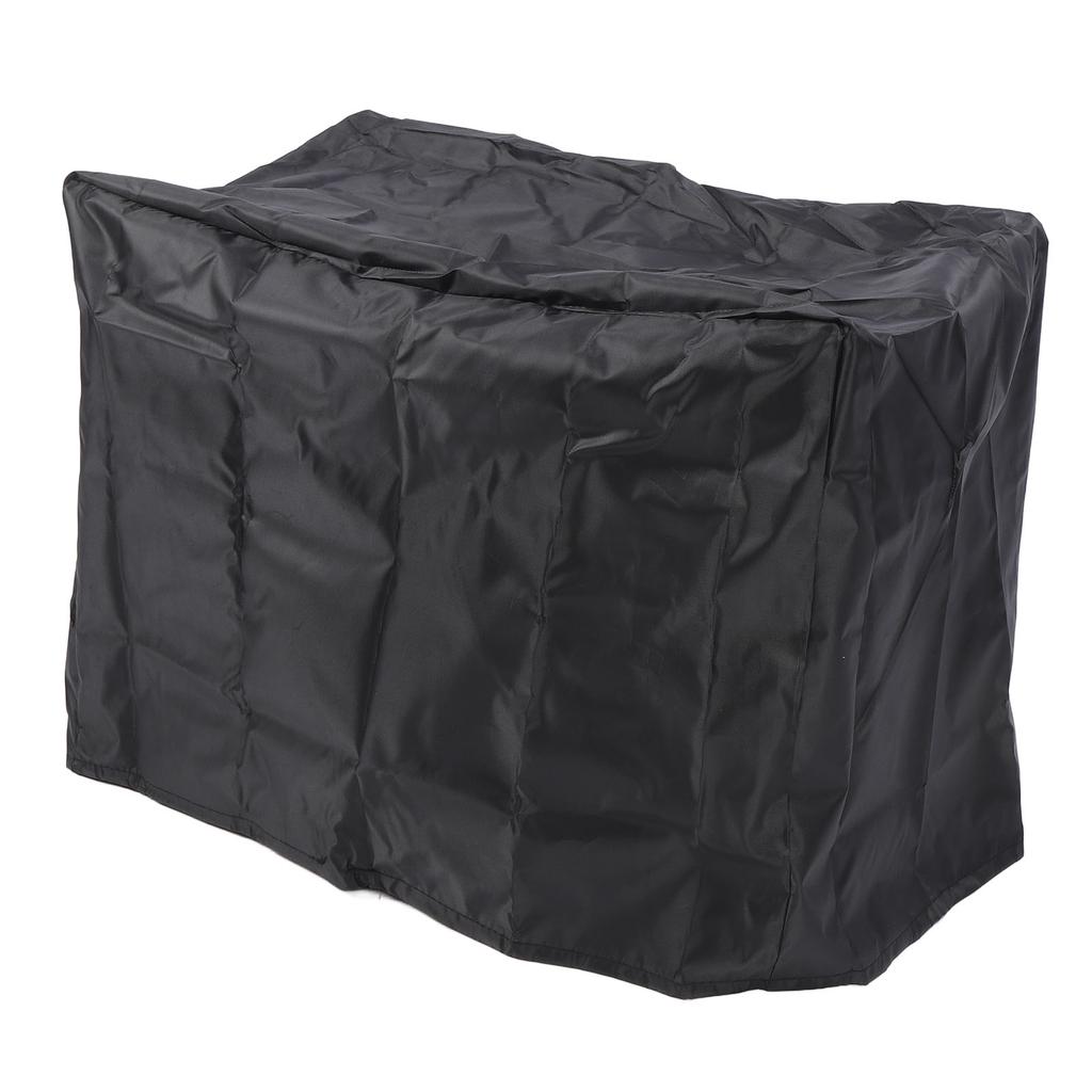 Outboard Motor Cover 420D Coated Silver Water Resistant Sun Protection Boat Engine Cover for Multiple Motor Brands L