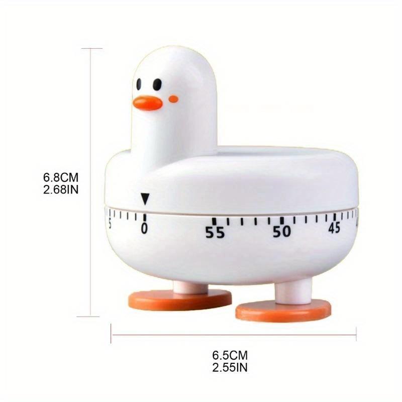 Cartoon Duck Animal Countdown-Timer 60 Minute Digital Cooking Timer for Kitchen R7UB