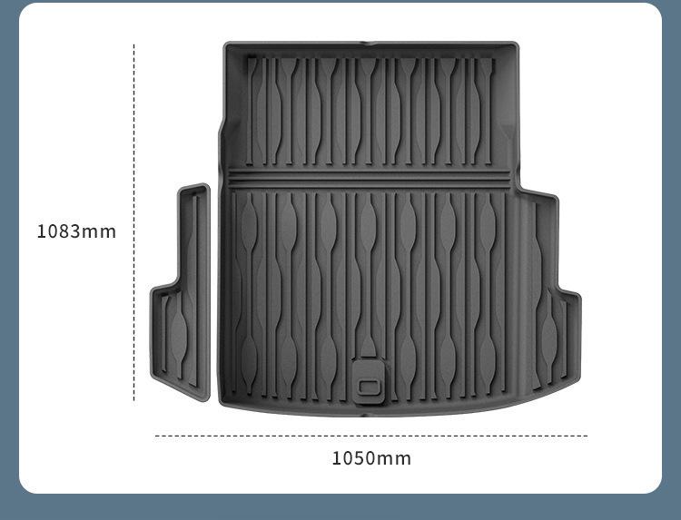 Eco-Friendly TPE Floor Mats & Trunk Liner for 2025 BYD Qin PLUS EV Cars