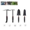 4Pcs Set Thickened Garden Shovel Rake Tool Set Home Gardening Accessories for Flower Planting