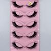 Makeup 5 Pairs Cat Eye Lashes Faux Eyelashes  Eye Elongated False Eyelashes