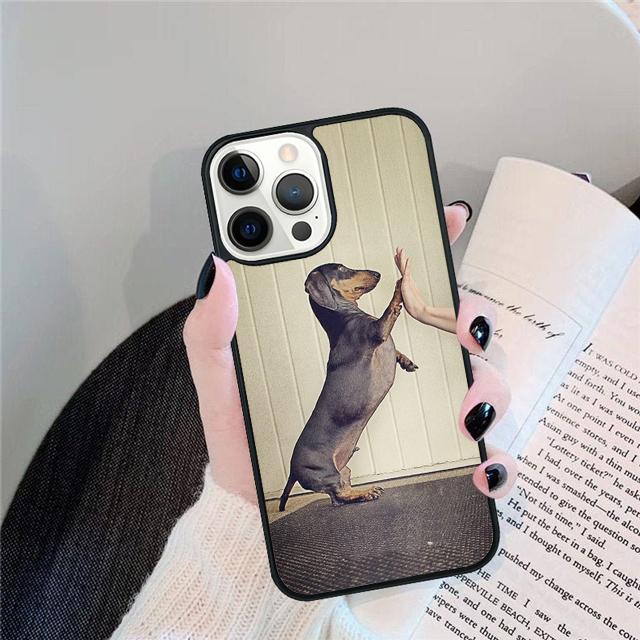 Dachshund Doberman Dog Coque Shell For iPhone 17 Air 15 16 14 13 12 Pro Max 11 Pro Max Plus Phone Case Cover