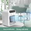USB Mini Air Conditioning Fan: Portable Humidifier Desktop Cooler