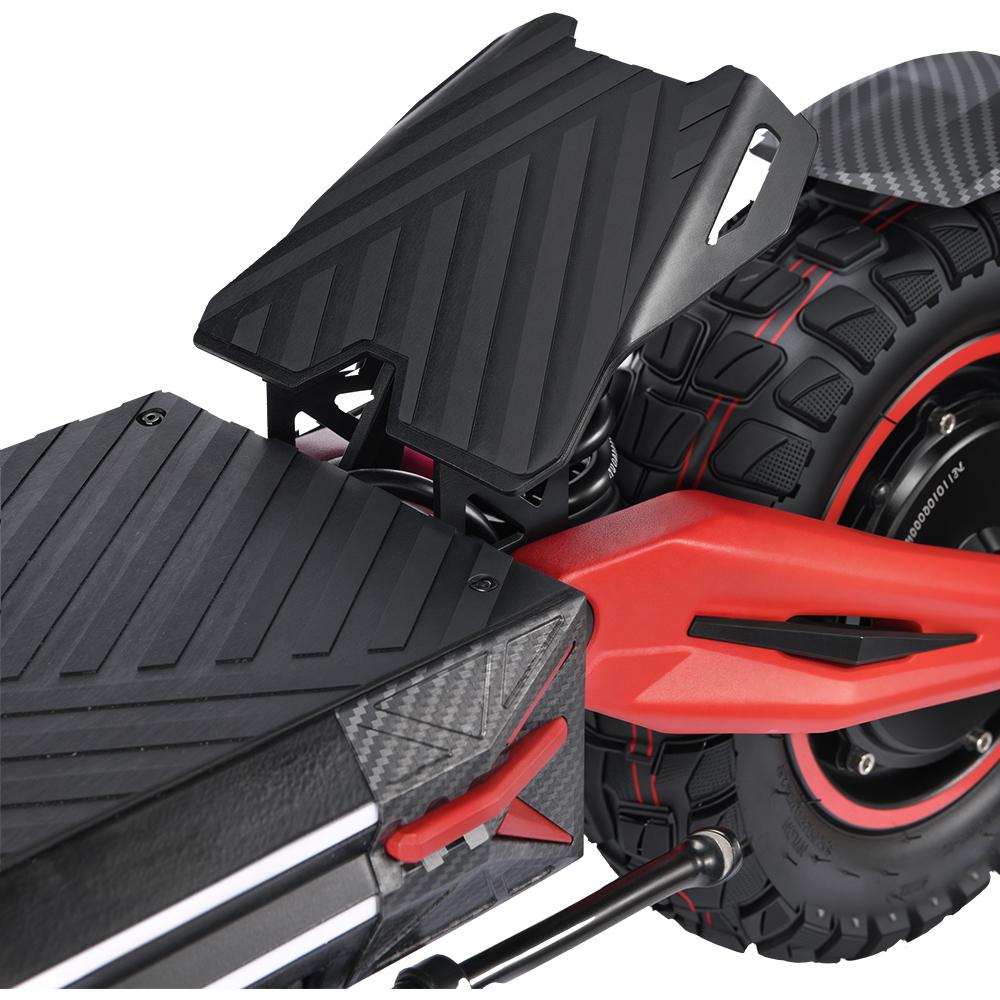 TWOFISH V4Max Offroad Elektro-Scooter 55 km/h Höchstgeschwindigkeit 75KM Maximale Reichweite 800W Motor 52V23AH Batterie 11 Zoll Reifen E-Scooter