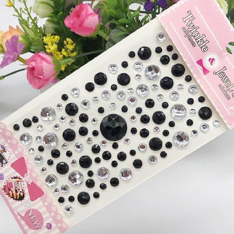 New Stickers On The Face Rhinestone Makeup Bright Face Art Sticker Children's Temporary Tattoo Rhinestone for Strasse Makeup