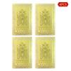 2026 In Wealth And Treasure Tai Sui Amulet Card Feng Shui Prayer Gold Card Exorcism Protection Buddha Gift Amulet Safe Bring