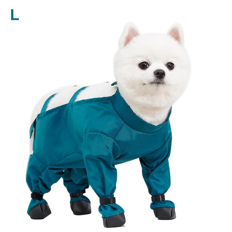 

Pet Out Wrap Belly With Legs Пыленепроницаемые штаны для выгула собак Грязенепроницаемая одежда Дождевик для собак Товары для одежды S