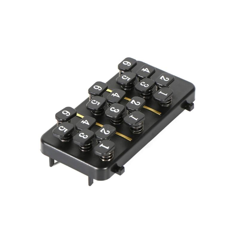 Guitar Chord Trainer with 18 Buttons Folk Guitar Chords Practice Assist Tool Learning System Assist for Adults Children