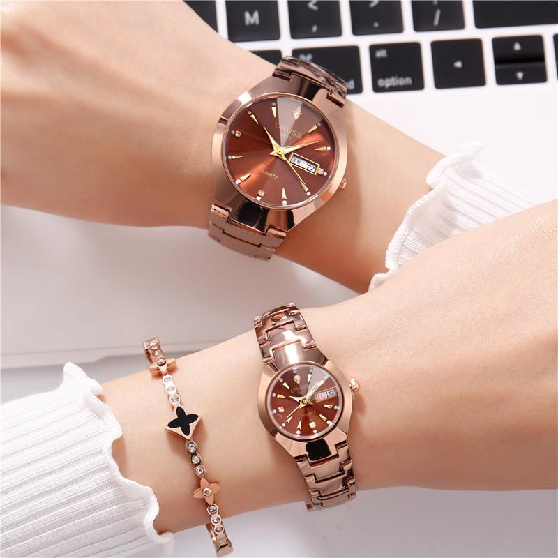 Watch Female Student Steel Belt Trend Simple Fashion Waterproof Casual Women'S Watch Personalized Quartz Watch Women'S Watch
