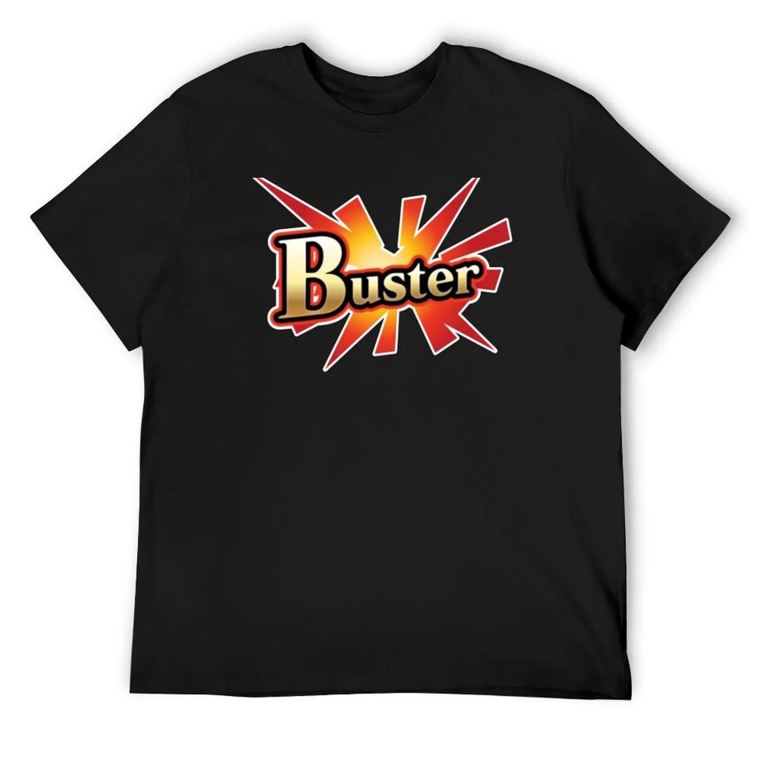 FGO Buster Card T-Shirt Clothing luxury t-shirt cheap stuff summer top funny t shirts men XXXXXL чёрный