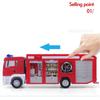 1/64 Vehicul de inginerie pentru om din aliaj de simulare pentru copii, camion de pompieri, vehicul de transport, jucării rafinate turnate sub presiune, cadou educațional de Crăciun