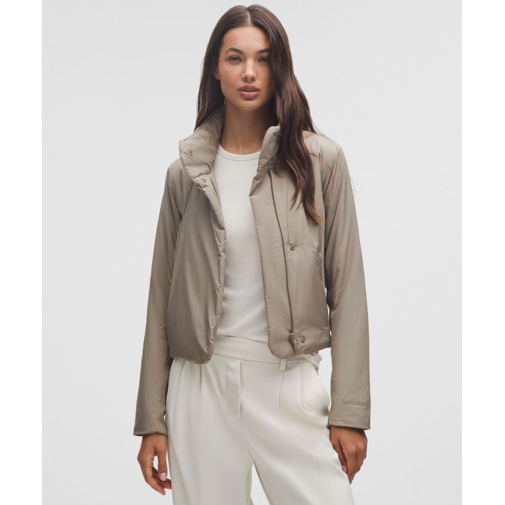 Lululemon Sleek City Jacket Warm Ash Grey