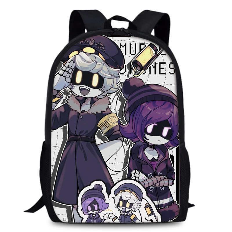 Drones Murder Anime Backpack Oxford Spacious School Bags For Gifts Children