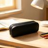 Silicone Pencil Case with Smooth Zipper Durable And Stain-Resistant Pen Holder for School