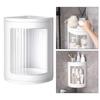 Bathroom Locker Cosmetic Storage Rack Large Capacity Degree Rotating for Countertop Vanity Tray