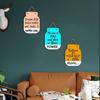 Wall Art MDF Wooden Hanging for Living Room | Bedroom | Home Decor | Office | Gift | Quotes Items House Decoration