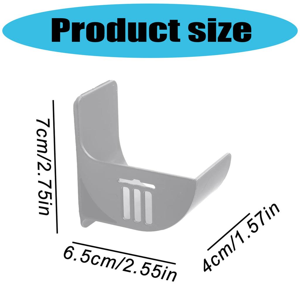 Pack of 4 Multipurpose Trash Bag Holder Adhesive Wall Mounted Organizers for Kitchen And Bathroom Storage Solution