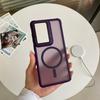 Luxury Translucent Armor Camera Flip Phone Case For Samsung Galaxy Case For Samsung S26 S25 S24 S23 Plus Ultra FE Magnetic Cover