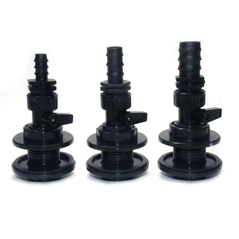 Water tank valve Pipe Joint 25mm 3/4'' Rainwater collection bucket faucet Water tank adapter Garden irrigation pipe joint