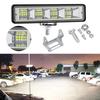 2Pcs 72W Car Work Light LED Bar 4x4 24 LED Worklight Bar Excavator 12-60V led Combo Beam For Offroad SUV ATV Tractor Boat Trucks