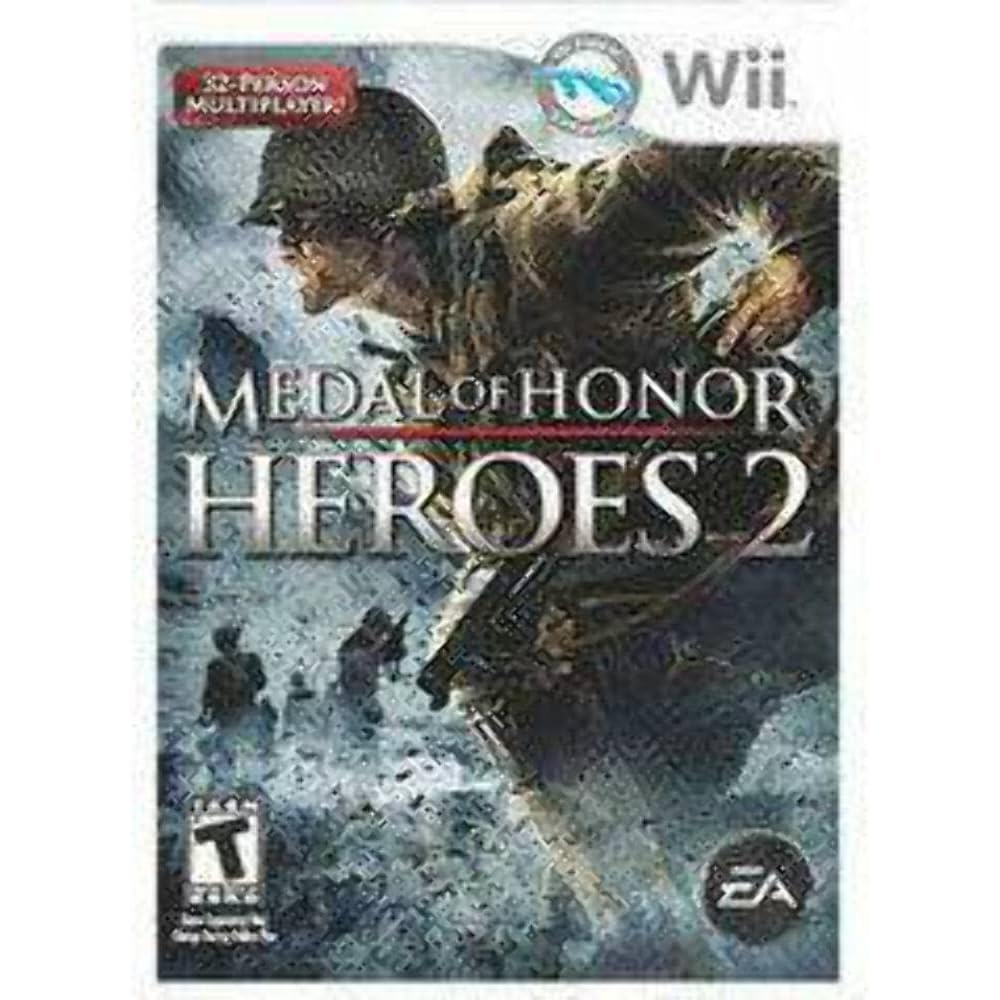 Medal of Honor Heroes 2 Action Shooter Video Game for PlayStation 2