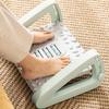 Foot Step Stool Massage Roller Function Simple Style Compact Plastic Material Foot Rest for Under De