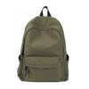 Japanese solid color schoolbag male college student versatile simple travel backpack female high school student large capacity computer backpack