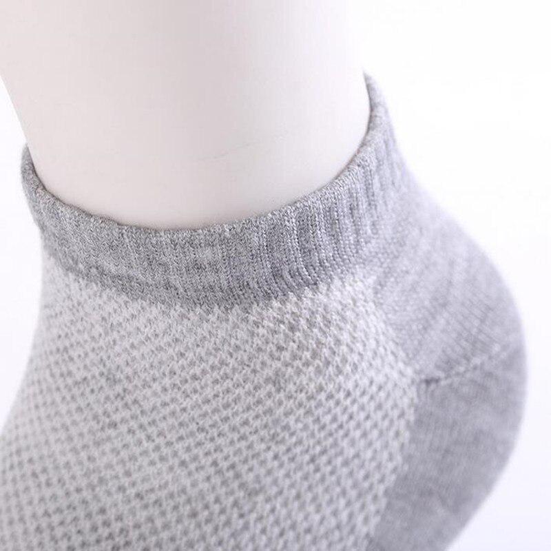 5 Pairs Men's Short Socks Breathable Boat Socks Slippers Ankle Men/Male Socks