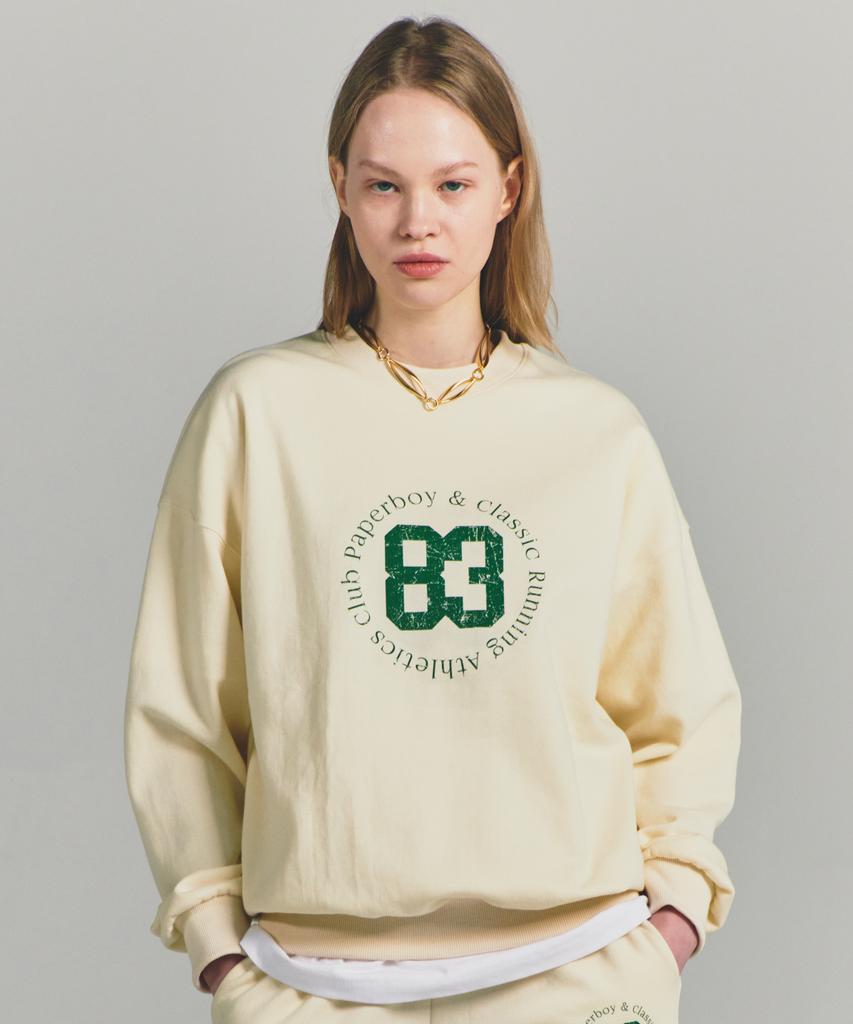 PAPERBOY Beginning 83 Sweatshirt-Cream