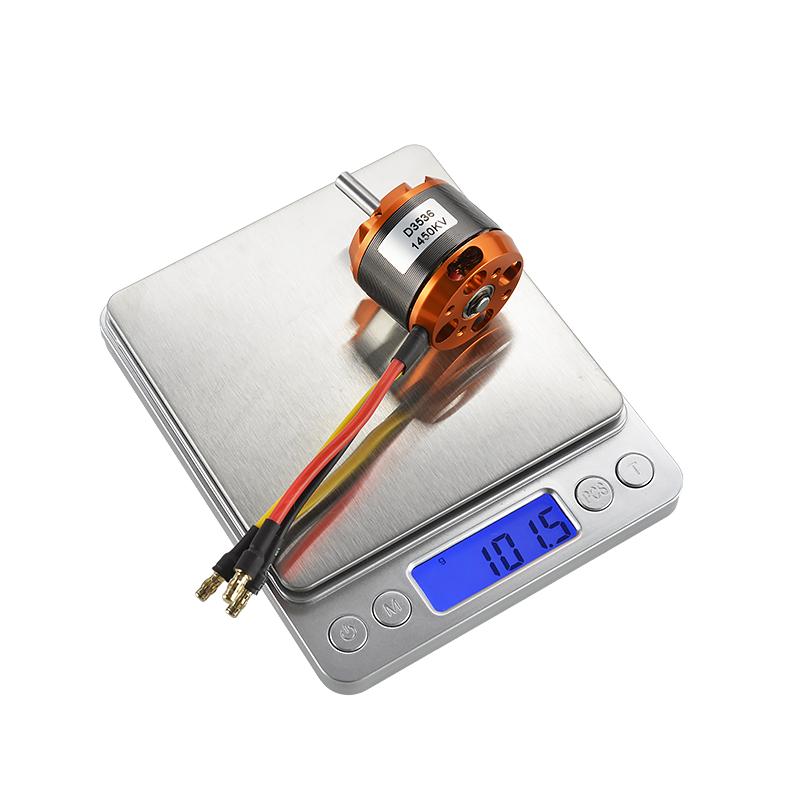 FlashHobby D3536 1450KV/1250KV/1000KV/910KV/750KV Brushless Outrunner Motor For Helicopter and RC Models