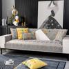 Printed Sofa Cover Four Seasons Universal Chenille Non-Slip Backrest Cover Living Room Sofa Cushion Towel Home Decoration Cover