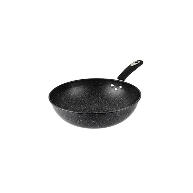 YISPOT Cast Iron Non-stick Wok