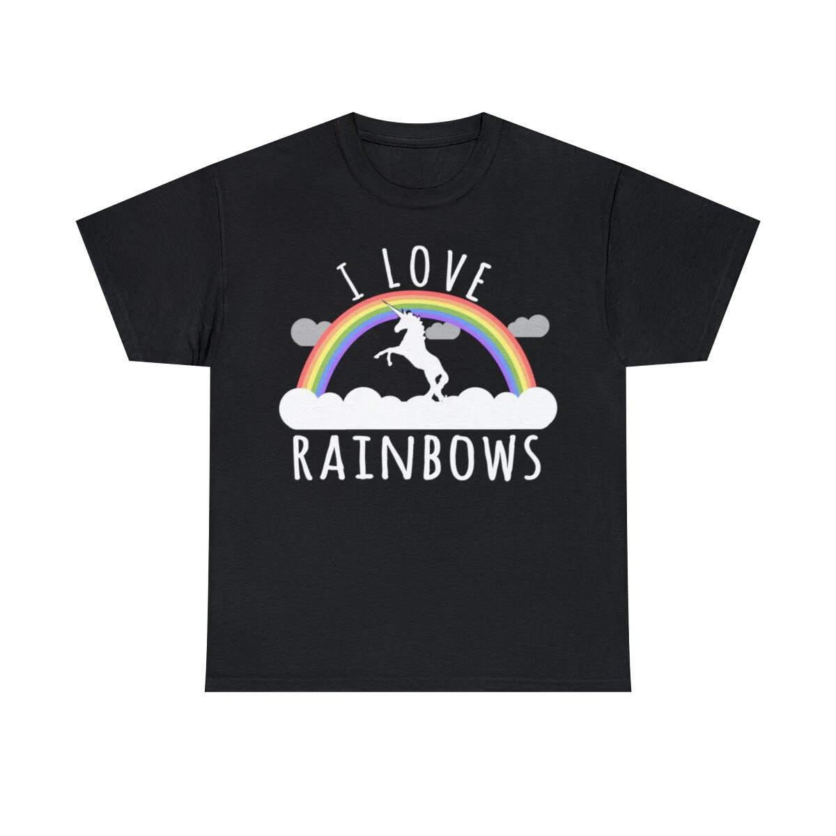 

I Love Rainbows Graphic T-Shirt, Sizes S-5XL L