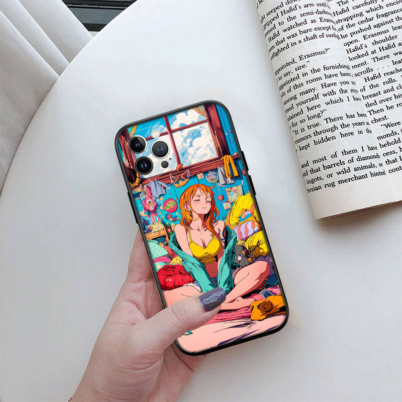 MH120 One Piece Nami Phone Case for Motorola Moto Edge 60 60s 70 G86 G56 G54 E14 G04S G45 G54 G64 S30 S50 X30 X40 X50 Pro Power Tylus
