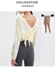 Women's Long Sleeve Quick-Dry Yoga Top - Athletic Fit for Spring & Autumn