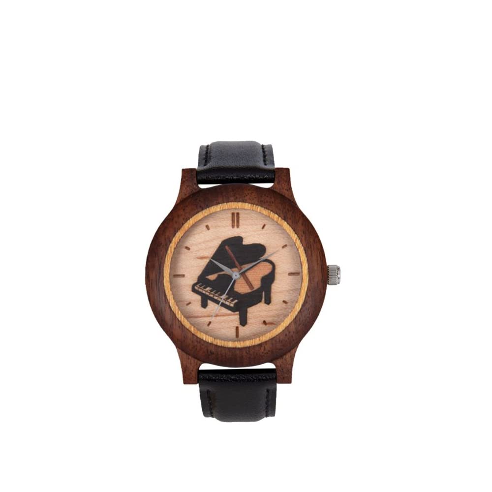 

Kobo Pecker Watch Walnut Stylish Wooden Watch Parquet/Piano UT-Y05-W