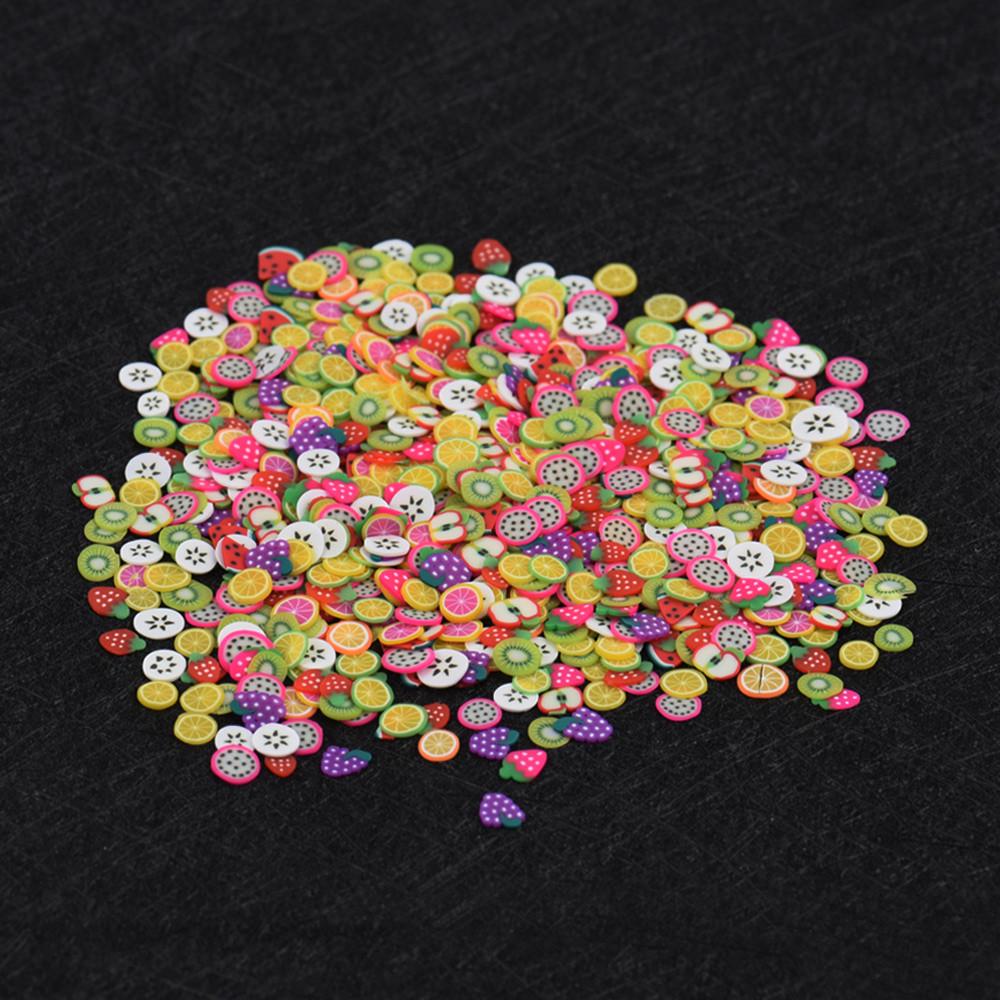 Soft Pottery Slices Filler For Nails Art Acrylic Glitters Decoration Manicure
